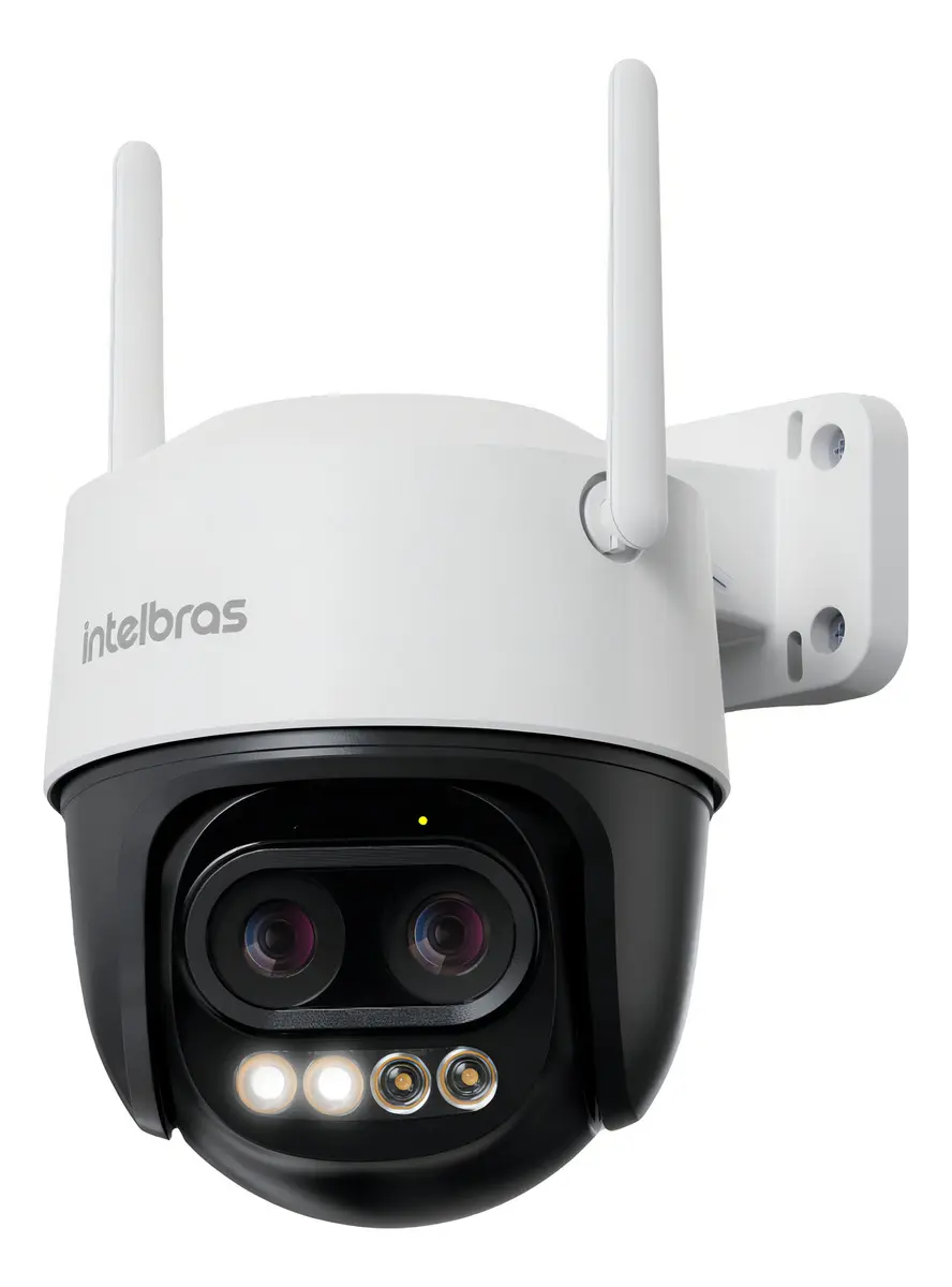 Câmera Intelbras iM7+ Zoom Full Color para monitoramento de oficina mecânica